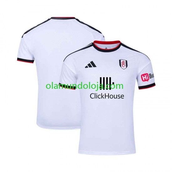 Camisola Fullham Homem Equipamento Primeiro 2026-2027 Manga Curta